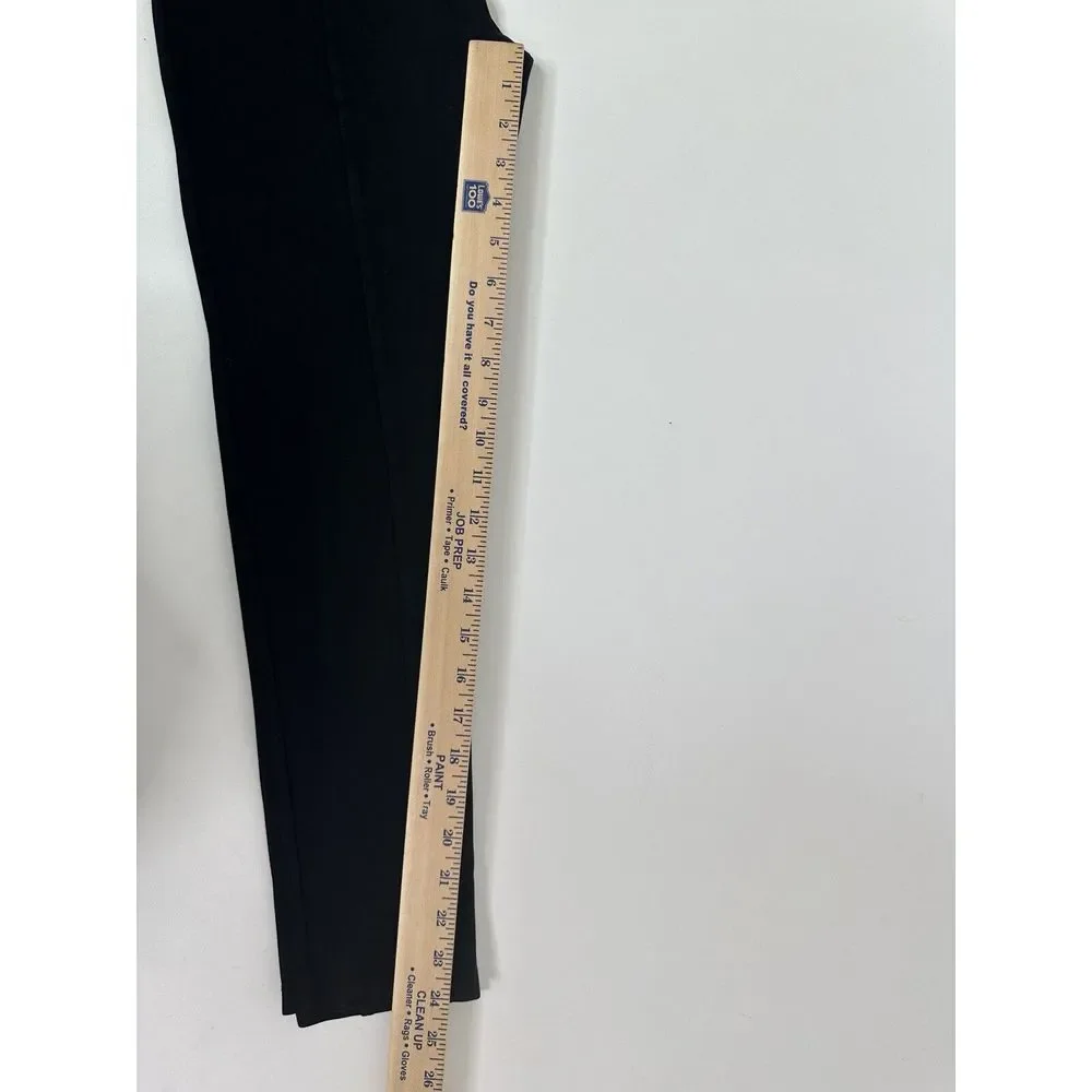 Calvin Klein Pants Womens Small‎ Pull On Dress Career Stretch Black